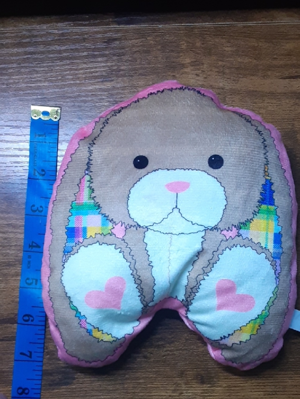 Squeaky Plush Dog Toy "Snuggle Bunny"